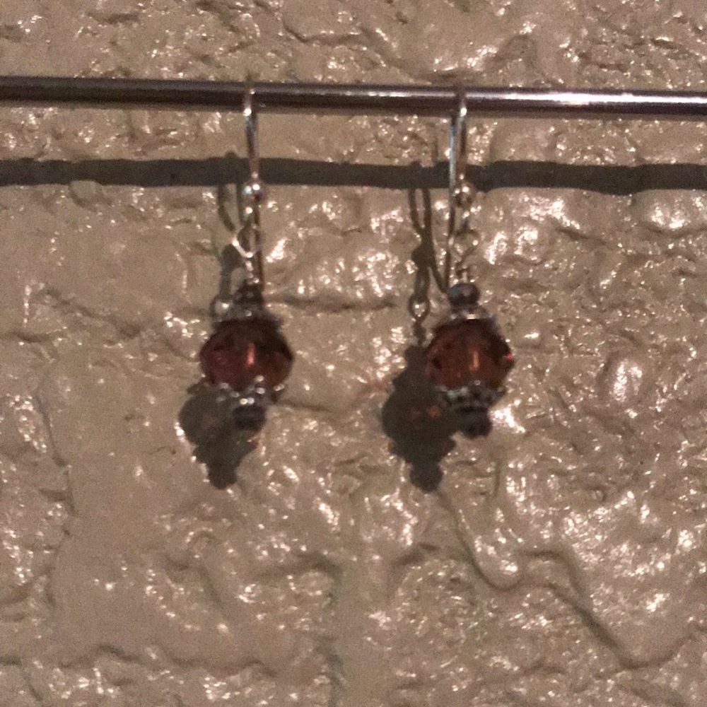 Purple Bead | Earrings
